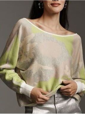 Anthropologie Daily Practice Hazy Daze Relaxed Sweater Large